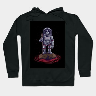 Astronaut Monkey In The Ocean Hoodie